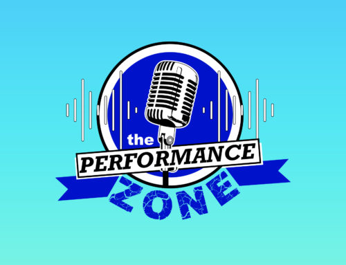 The Performance Zone logo design